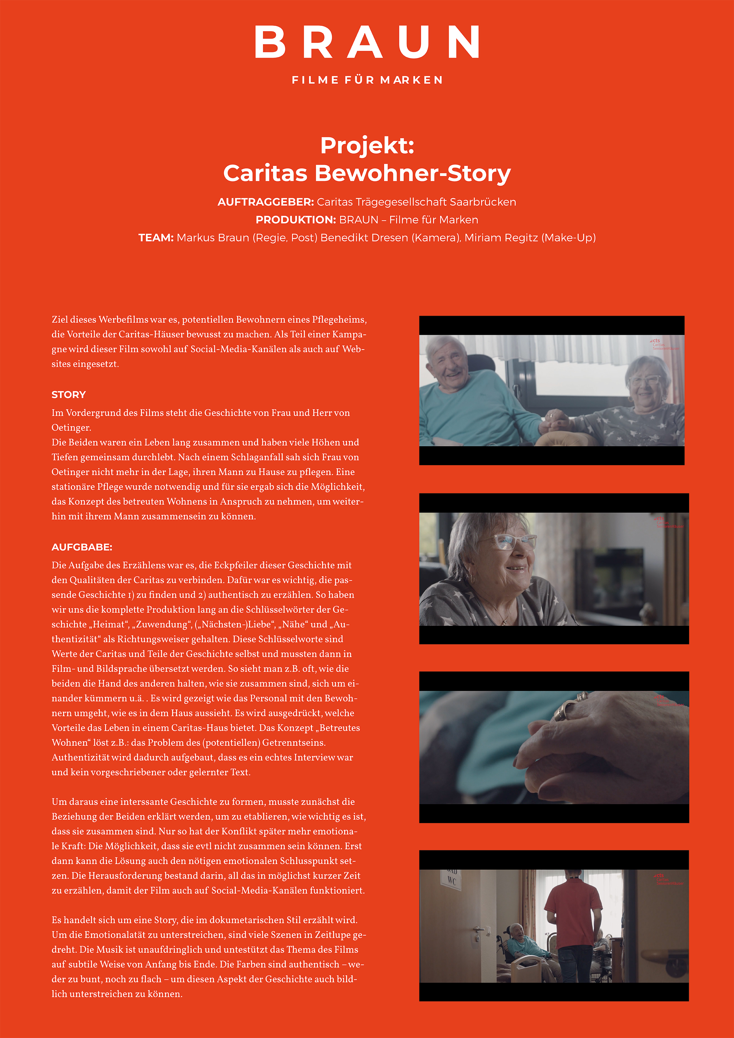 Anerkennung | Caritas-Bewohner-Story | Caritas Trägegesellschaft Saarbrücken